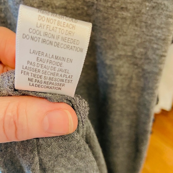 D9- Young, Fabulous, & Broke Gray Distressed Embellished Tank… - Picture 6 of 9